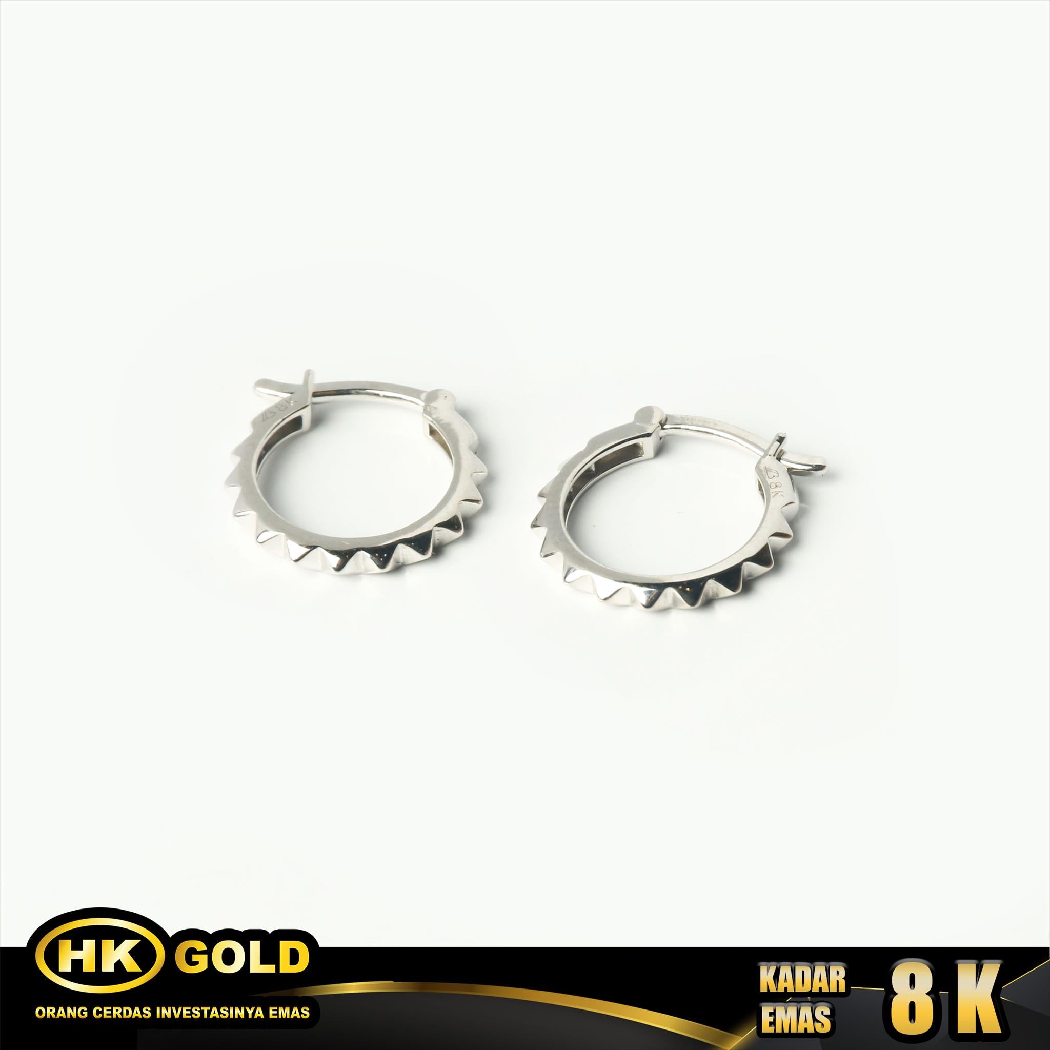 HK MUSTIKA GOLD - ANTING EMAS 8K - TYPE 235