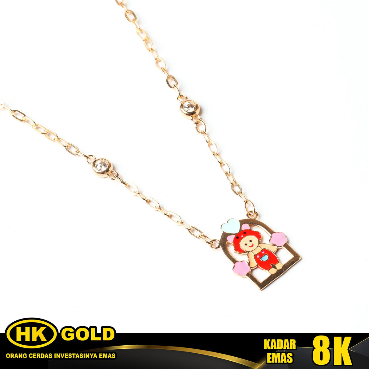 Kalung Emas 8K Neklace Wanita Type 1067 HK GOLD