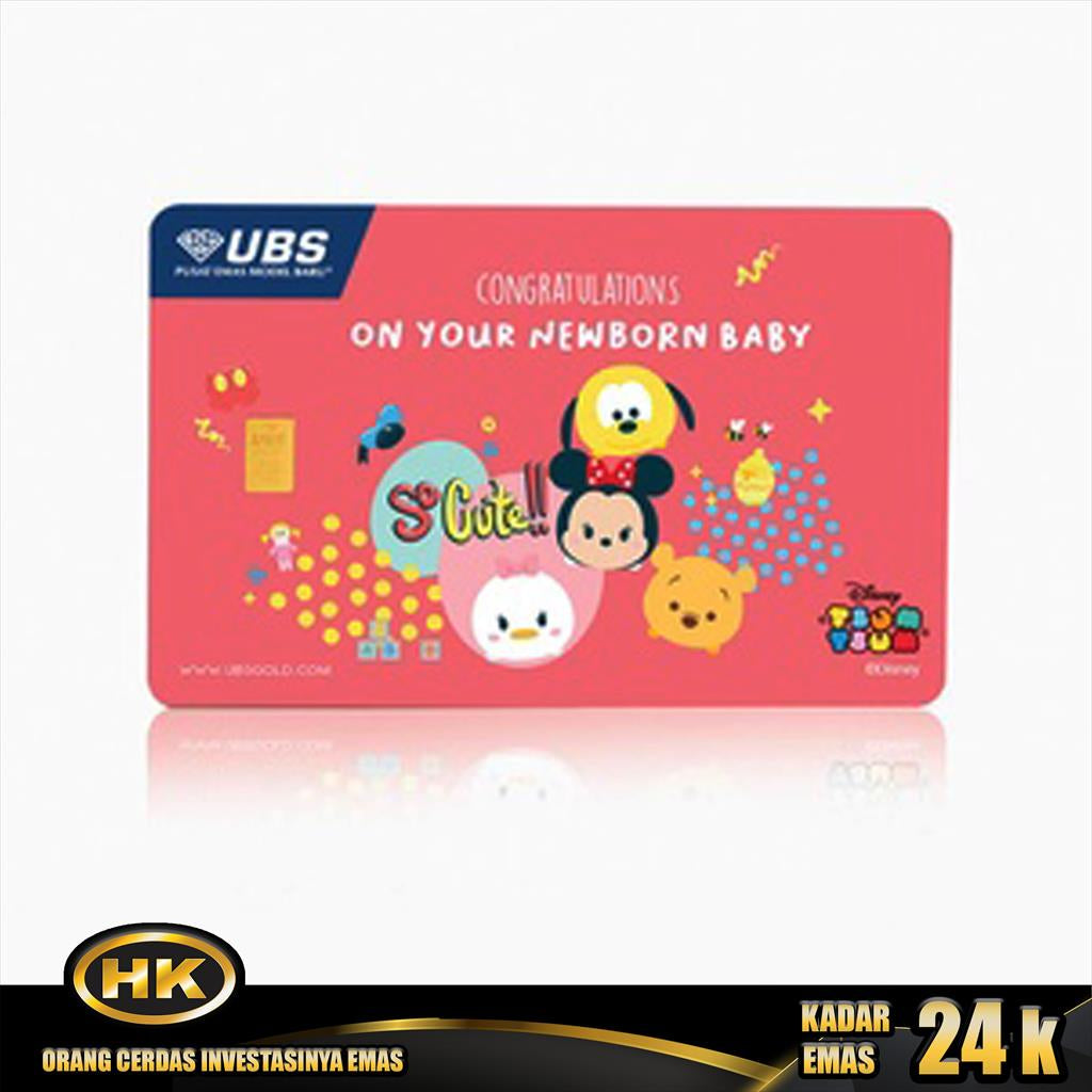 Logam Mulia 24K -0.100 Gr SNI DISNEY SERIES - HK Gold