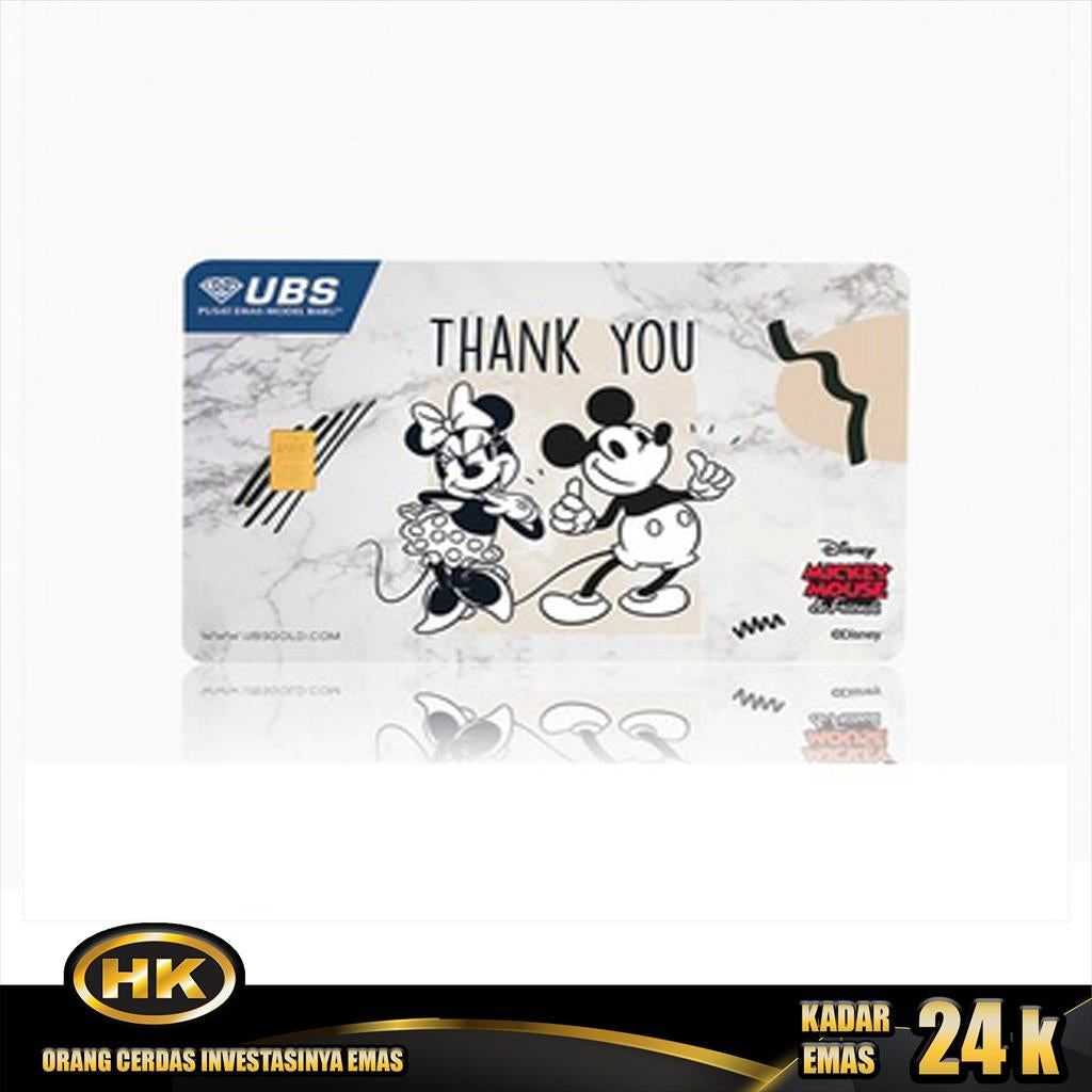 Logam Mulia 24K -0.100 Gr SNI DISNEY SERIES - HK Gold
