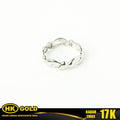 Cincin Emas 17K Wanita Type 1015 HK GOLD