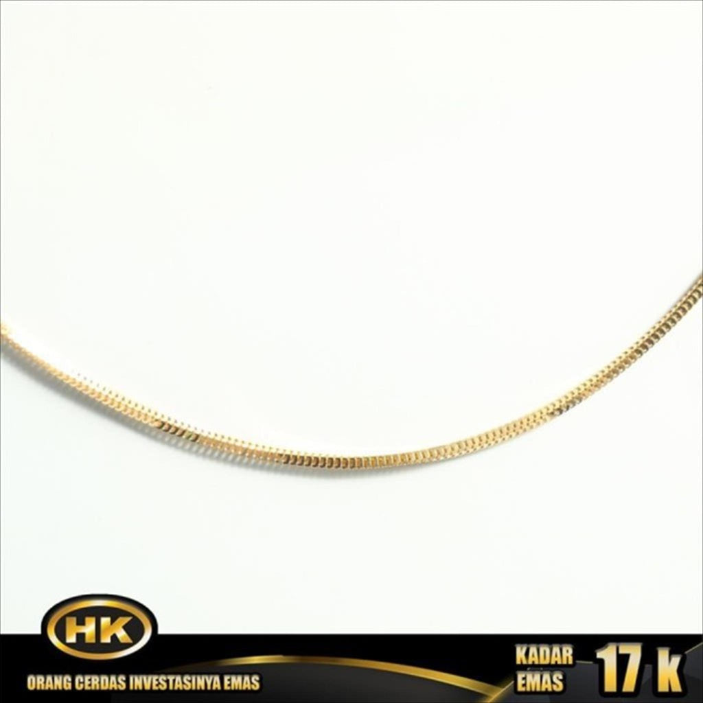HK Mustika Gold - Kalung Emas 17K - Anak Milano