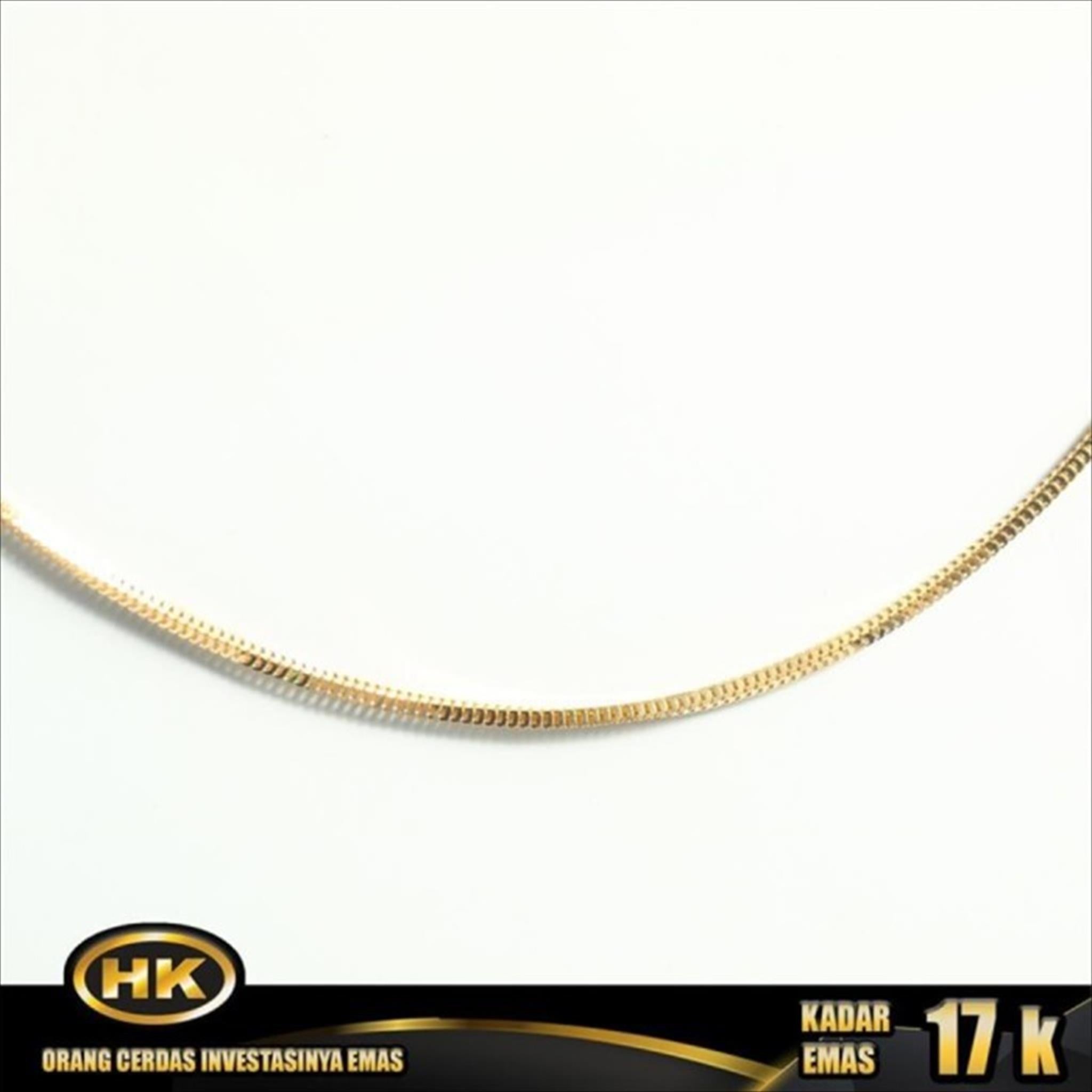 HK Mustika Gold - Kalung Emas 17K - Anak Milano