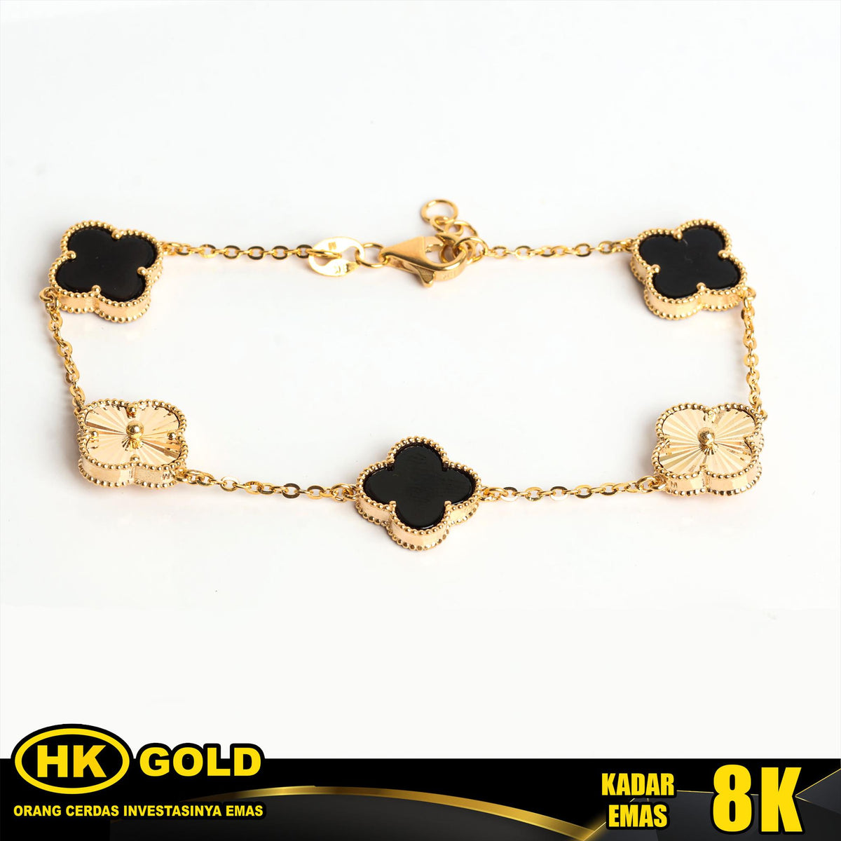 Gelang Emas 8K Bracelet Wanita Type 2625 HK GOLD