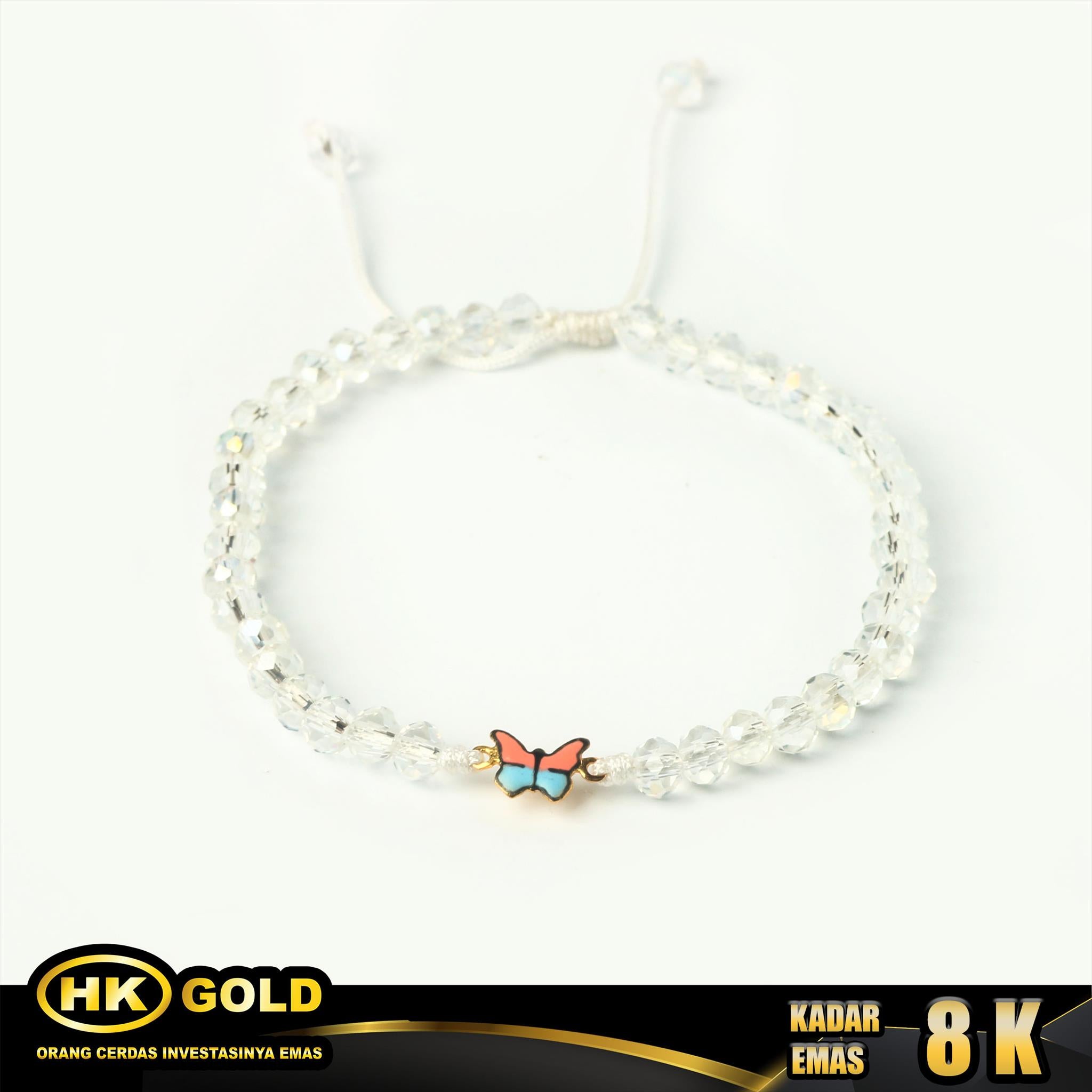 HK MUSTIKA GOLD - GELANG EMAS 8K - TYPE 1351 GODIVA