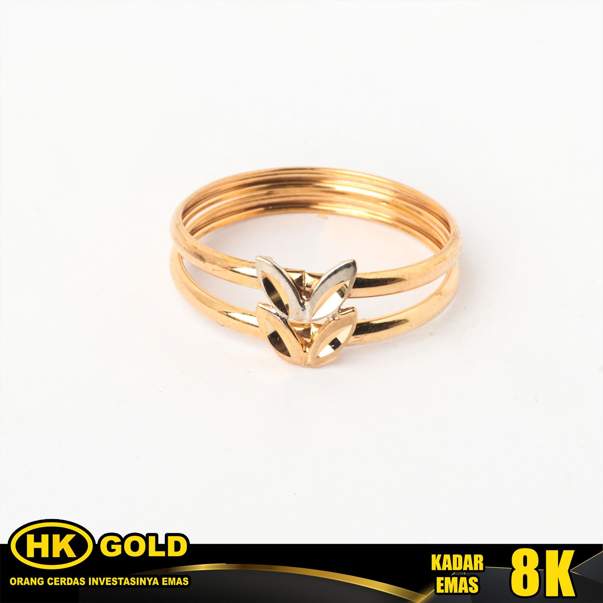 Cincin Emas 8K Wanita Type 1888 HK GOLD