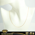 HK Mustika Gold - Kalung Emas 17K - Italy Santa