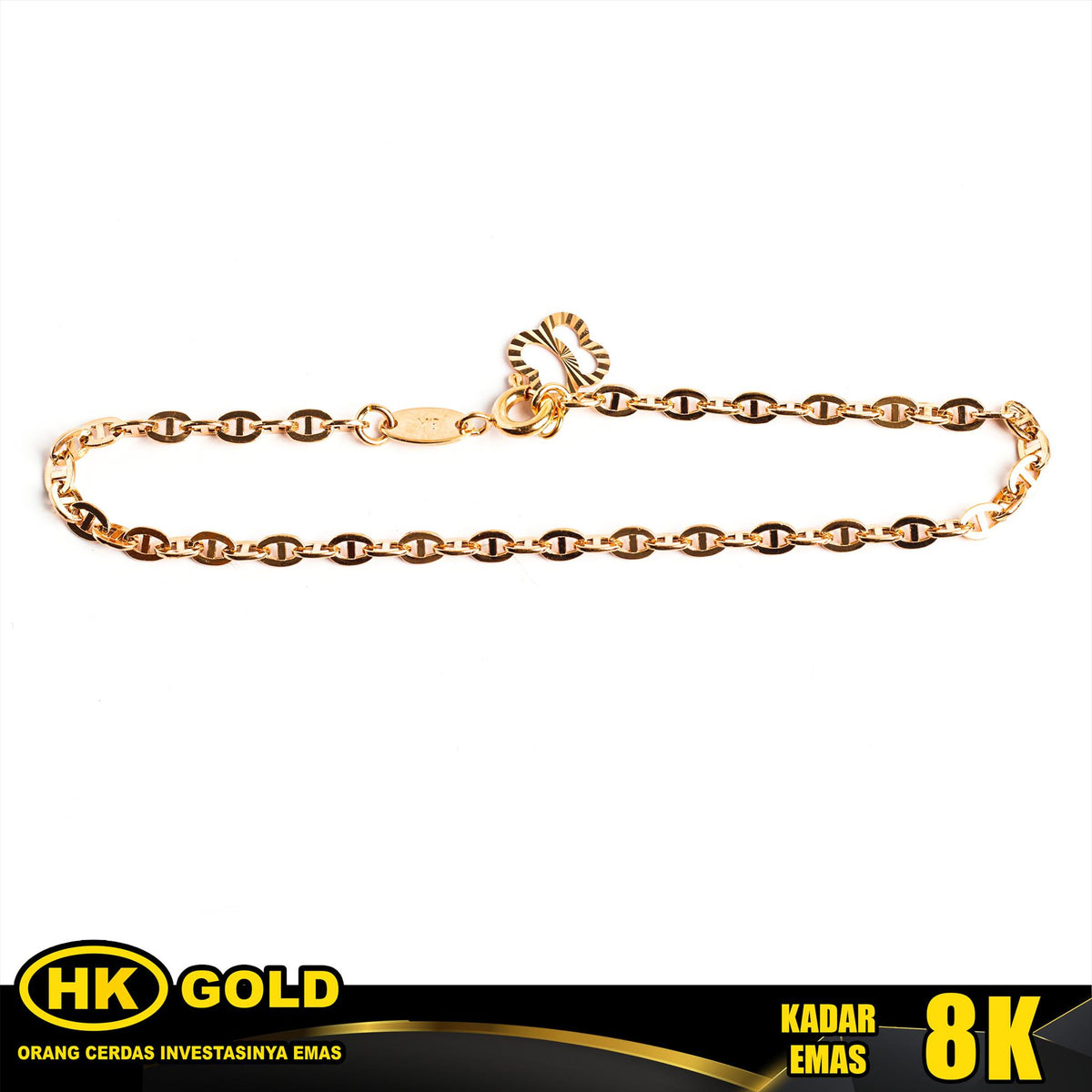 Gelang Emas 8K Neklace Wanita Type 2638 HK GOLD