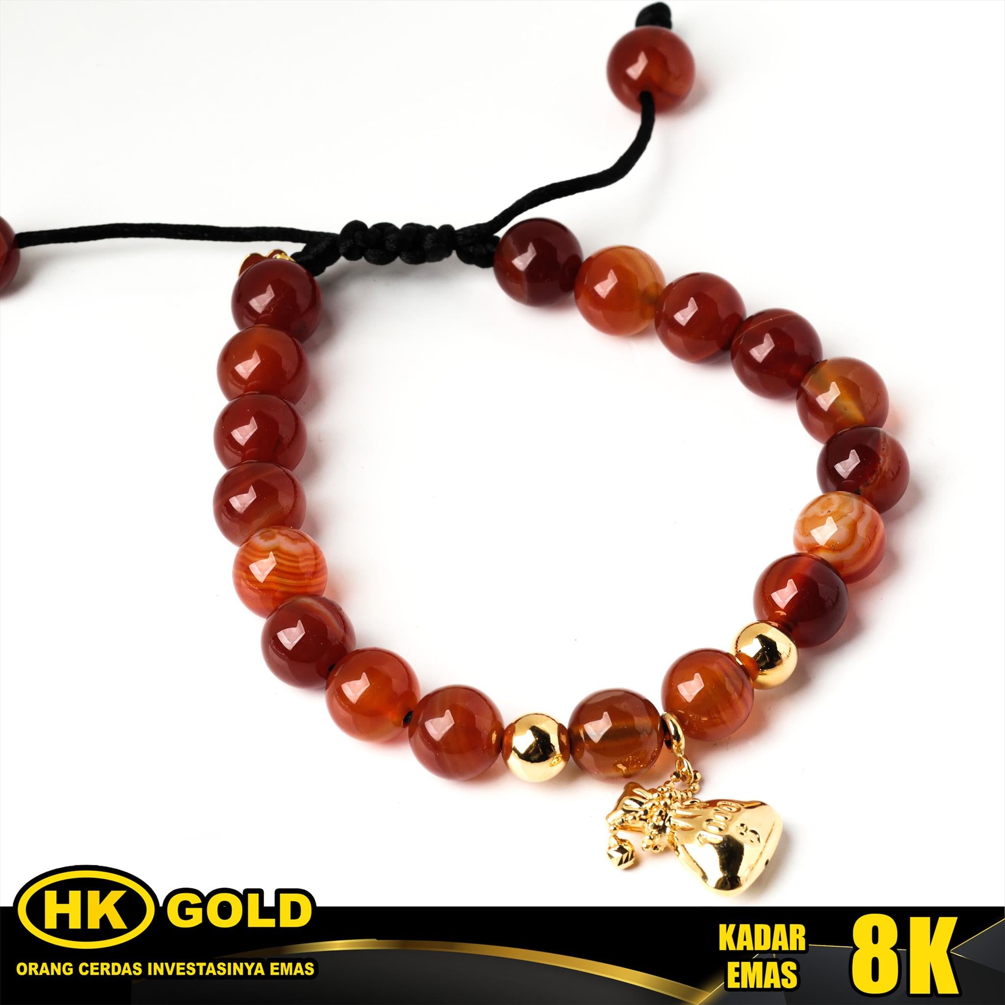Gelang Emas 8K GIA Wanita Type 2430 HK GOLD