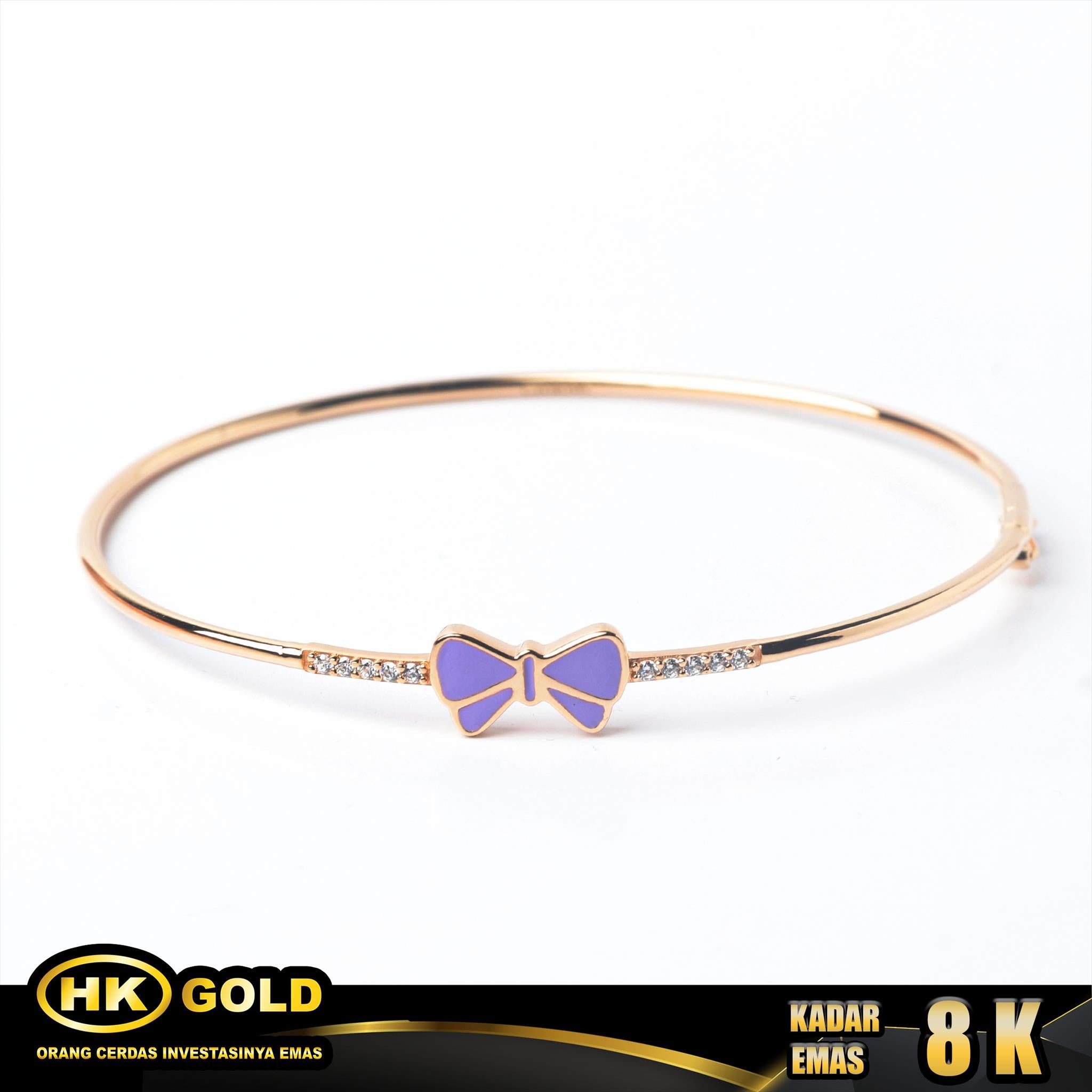 Gelang Emas 8K Type 1747 HK GOLD