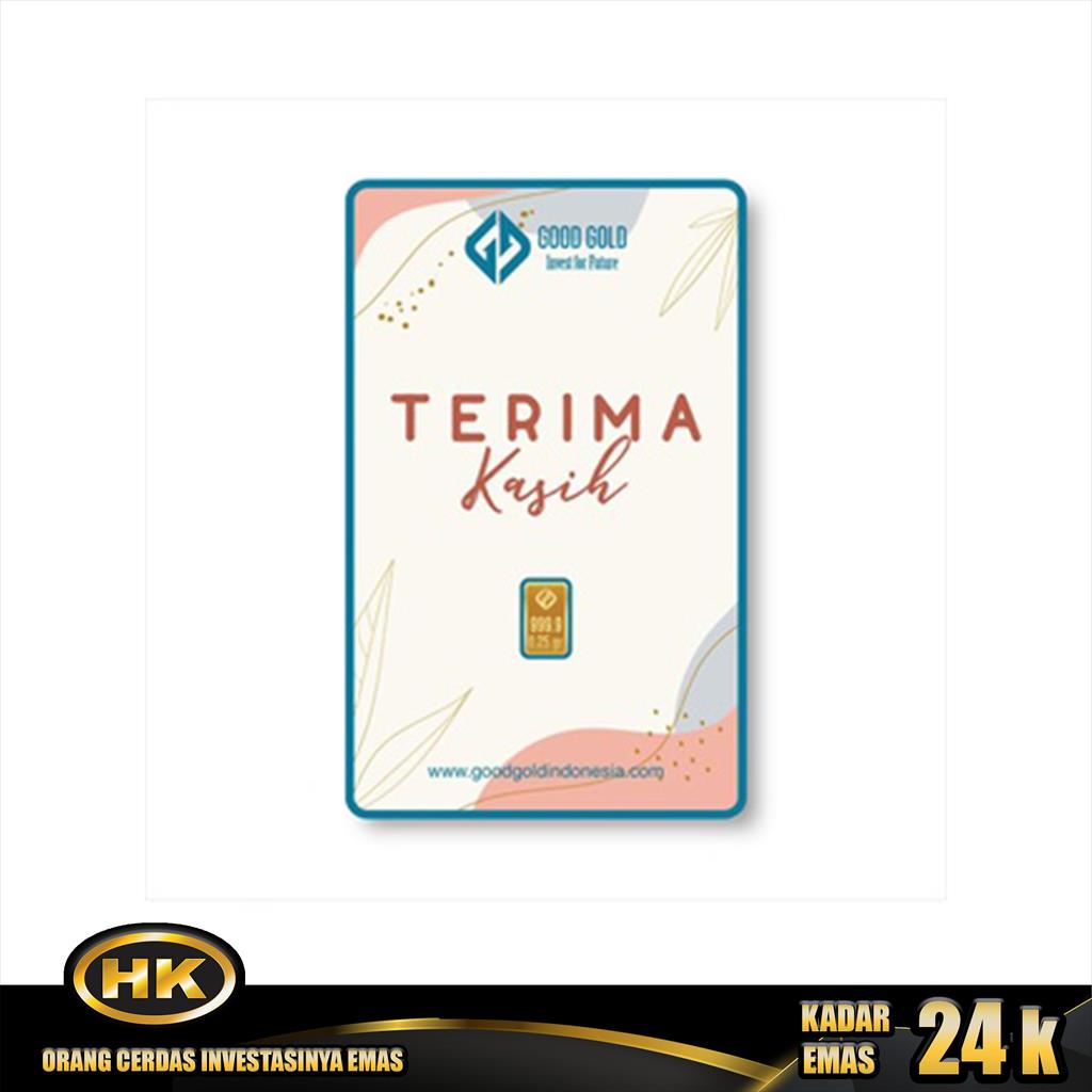 HK Mustika Gold - Logam Mulia  24K - 0.250 GGI