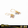 Anting Emas 8K Type 262 HK GOLD