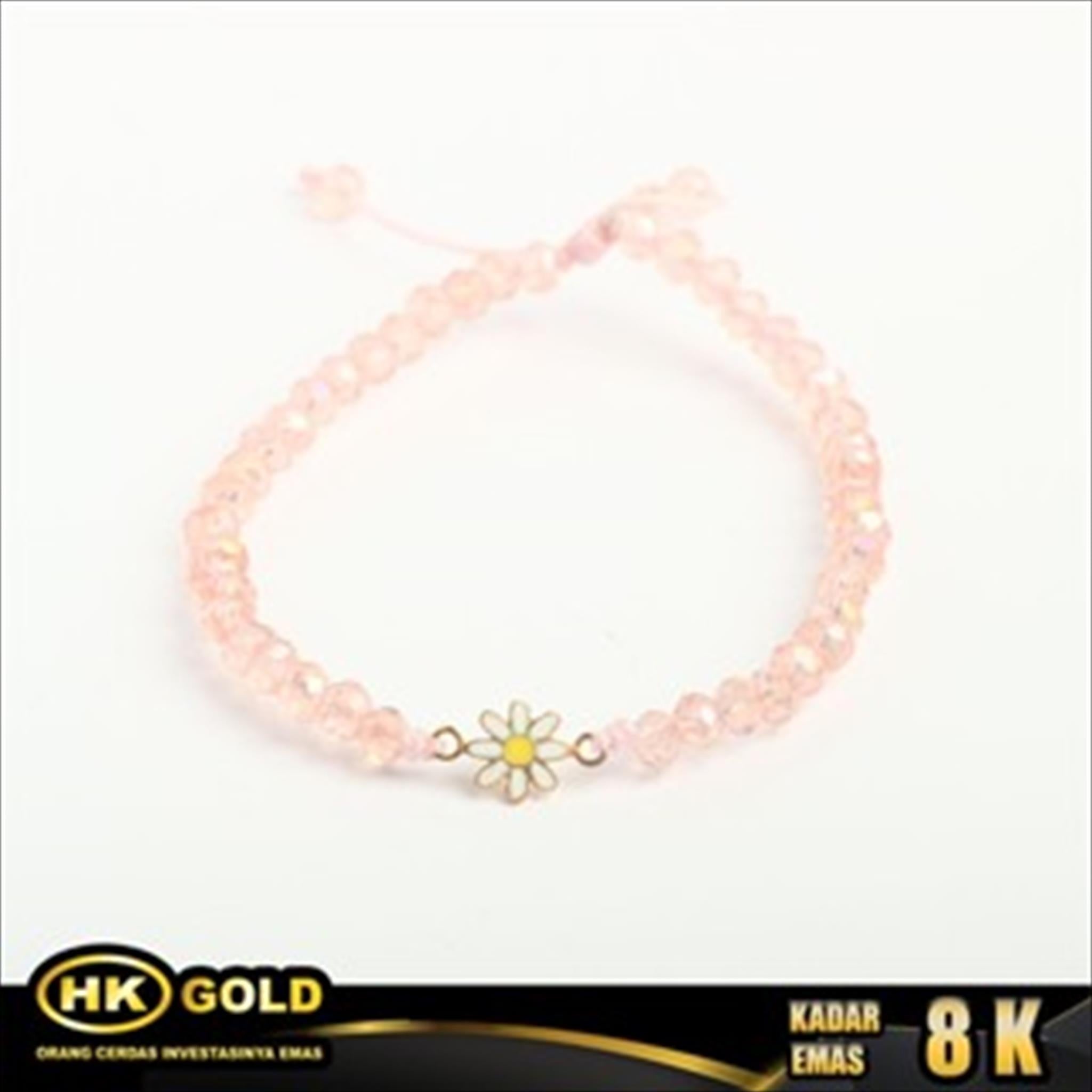 HK MUSTIKA - GELANG EMAS  8K - TYPE 1253 GODIVA ANK