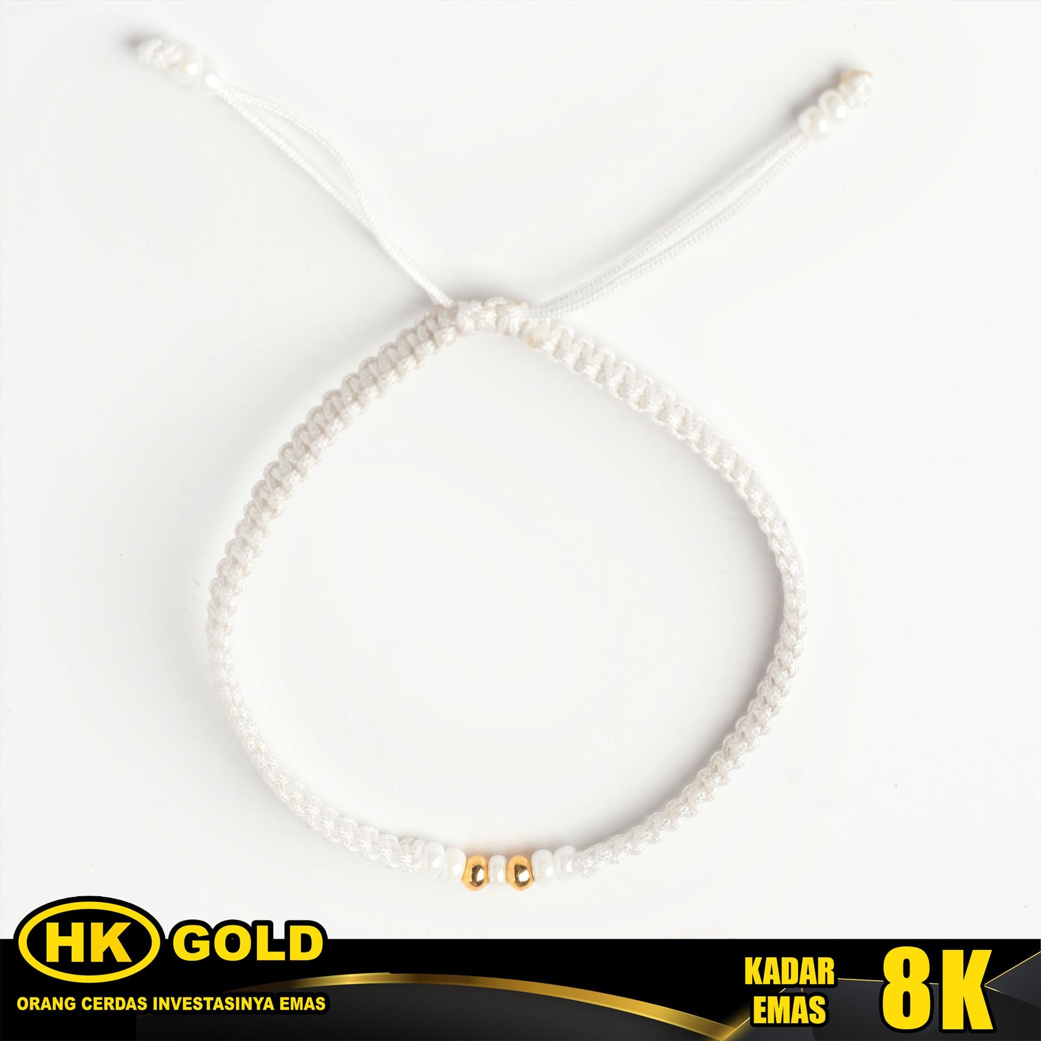 Gelang Emas 8K Sabrina Type 2452 HK GOLD
