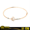 Gelang Emas 17K Bangle Wanita Type 1184 HK GOLD