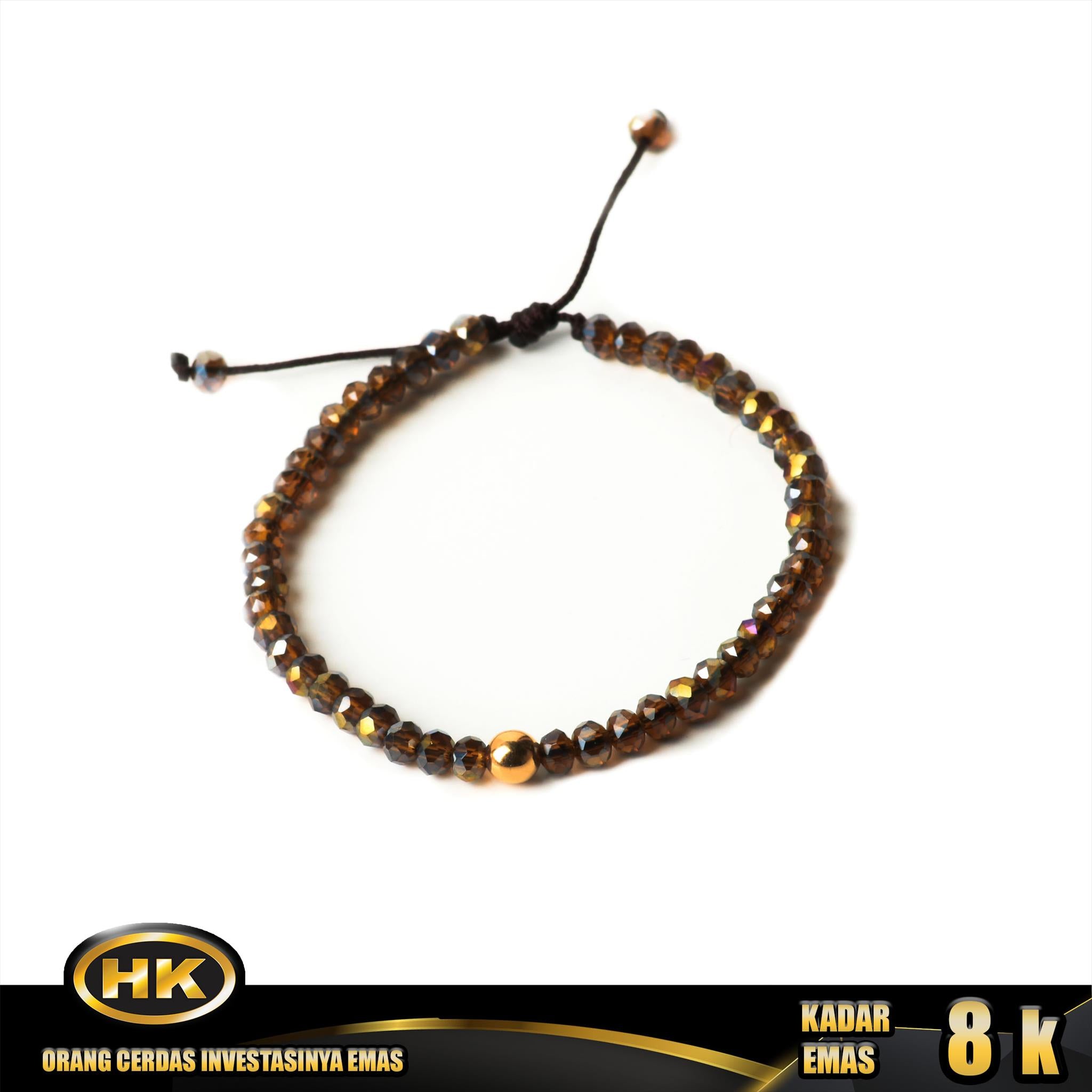 HK Mustika Gold - Gelang Emas  8K - Type 679 Godiva