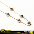 Kalung Emas 17K Neklace Wanita Type 697 HK GOLD