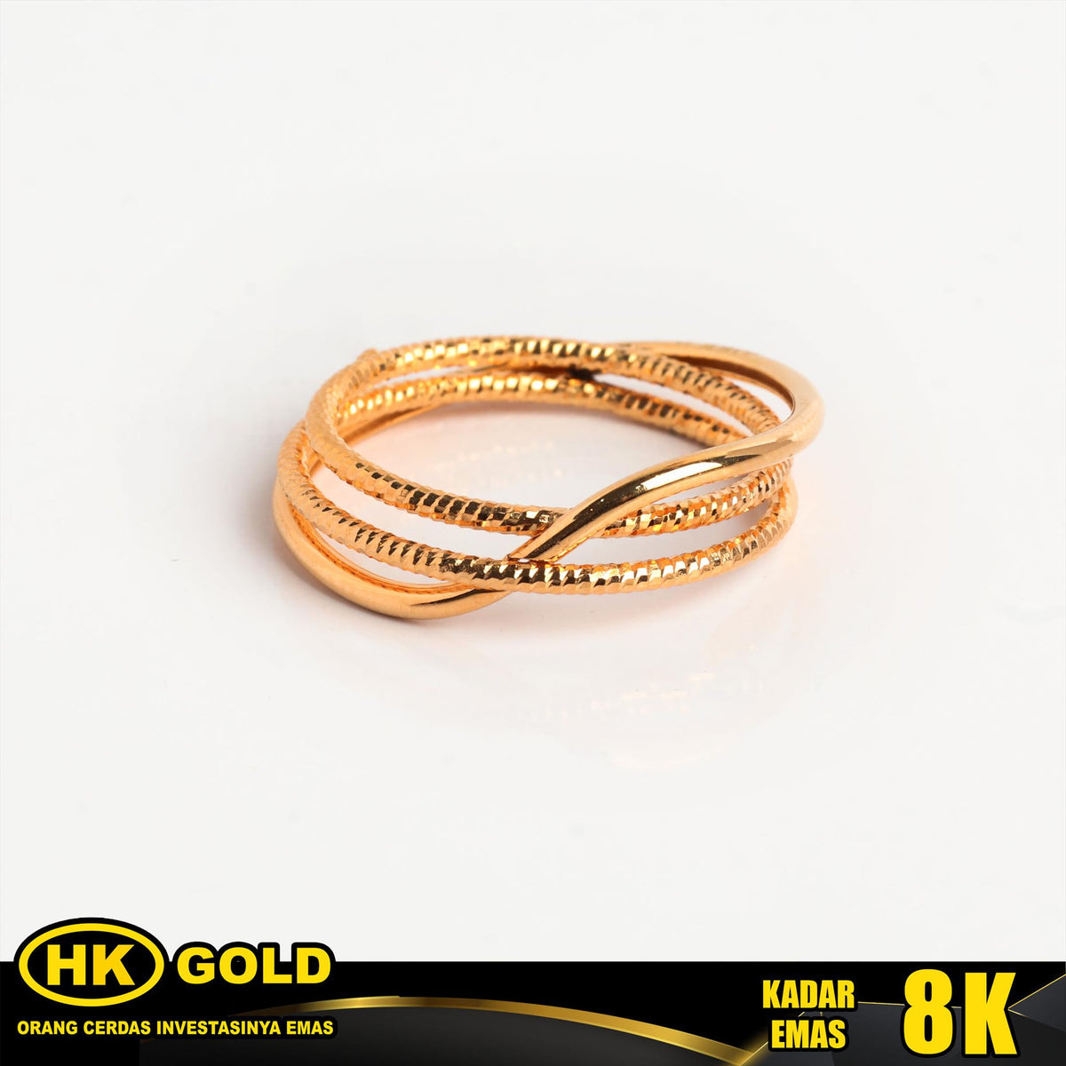 Cincin Emas 8K Wanita Type 2094 HK GOLD