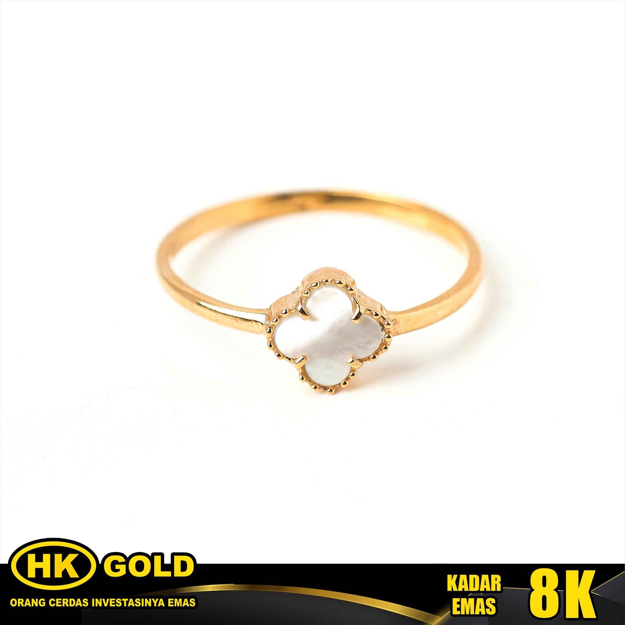 Cincin Emas 8K Wanita Type 1863 HK GOLD