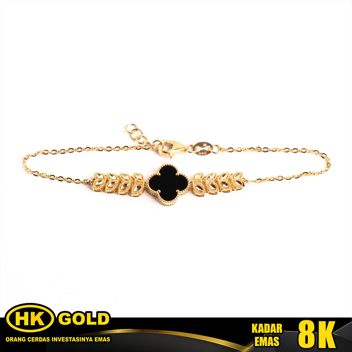 Gelang Emas 8K Bracelet Wanita Type 2717 HK GOLD