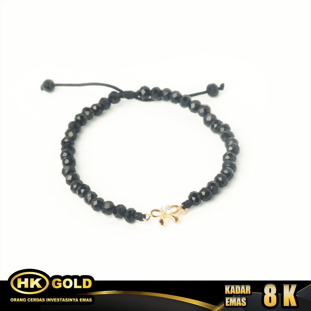 HK MUSTIKA GOLD - GELANG EMAS 8K - TYPE 1484 GODIVA
