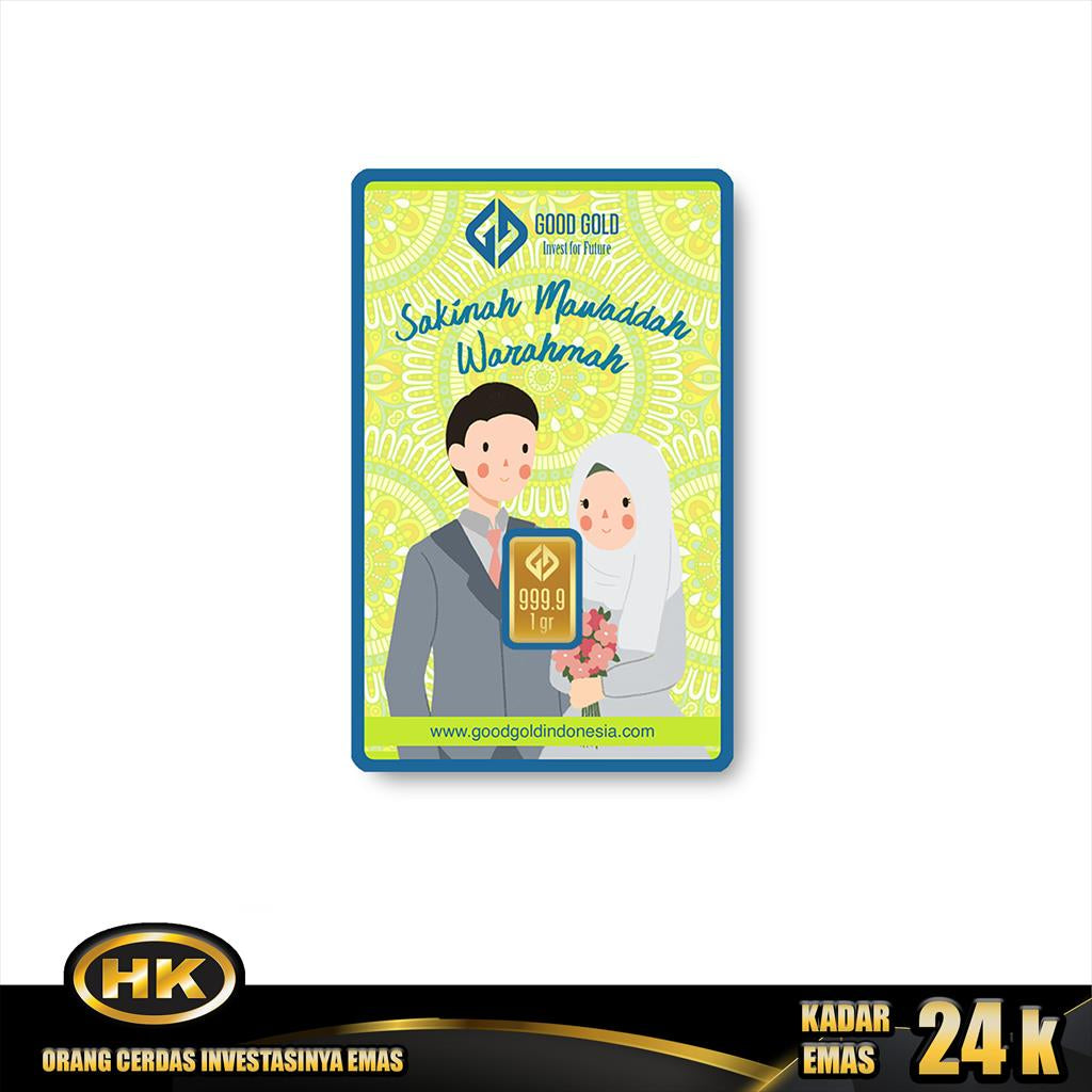 HK Mustika Gold - Logam Mulia  24K - 1 GGI