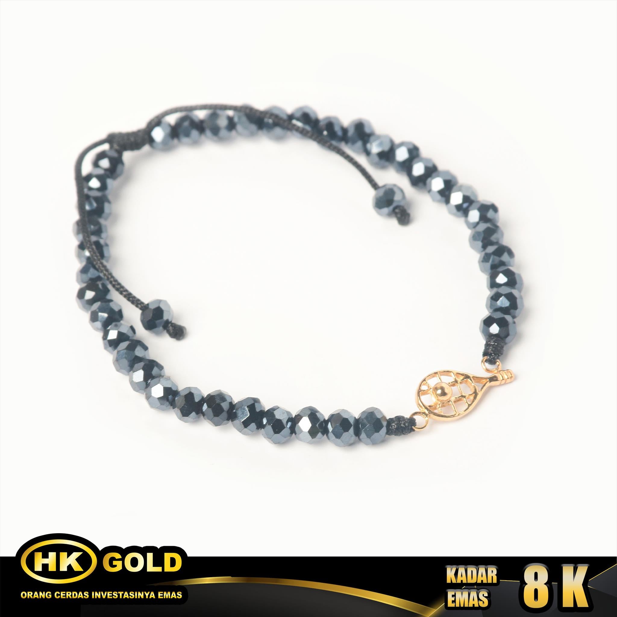 Gelang Emas 8K Type 1596 Godiva HK GOLD