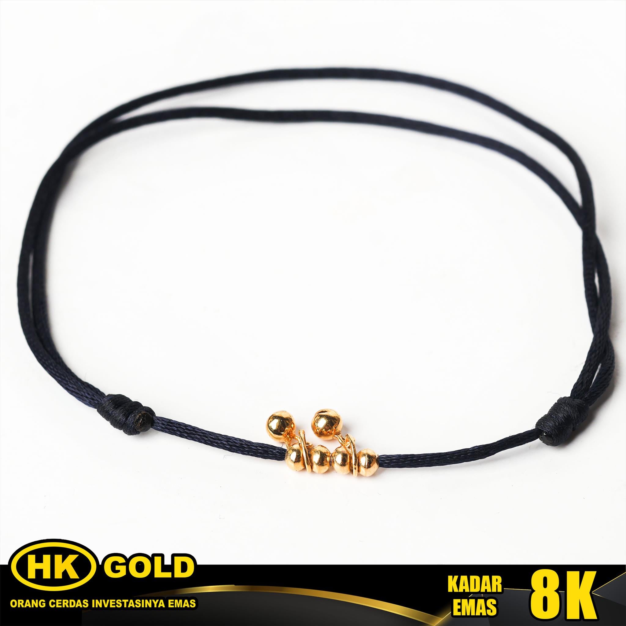 Gelang Emas 8K  Kaki Wanita Type 2393 HK GOLD