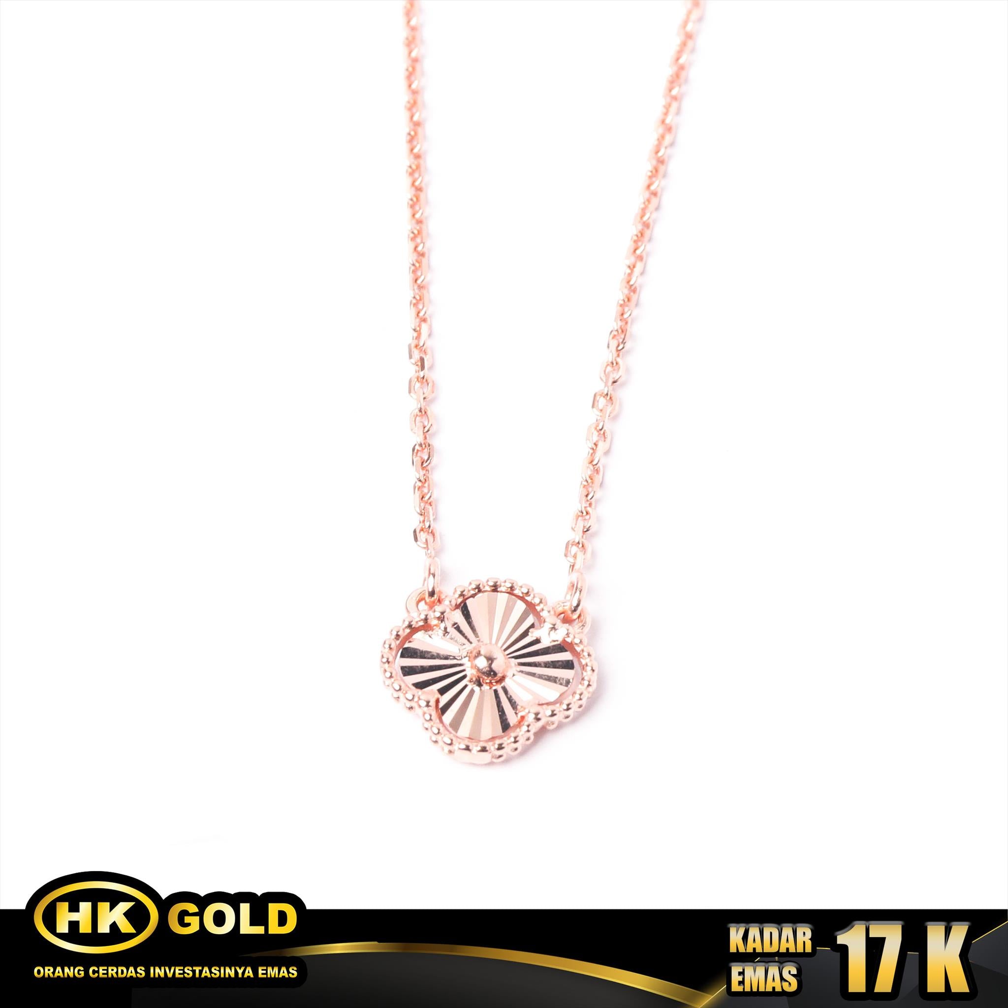 Kalung Emas 17K Type 591 HK GOLD