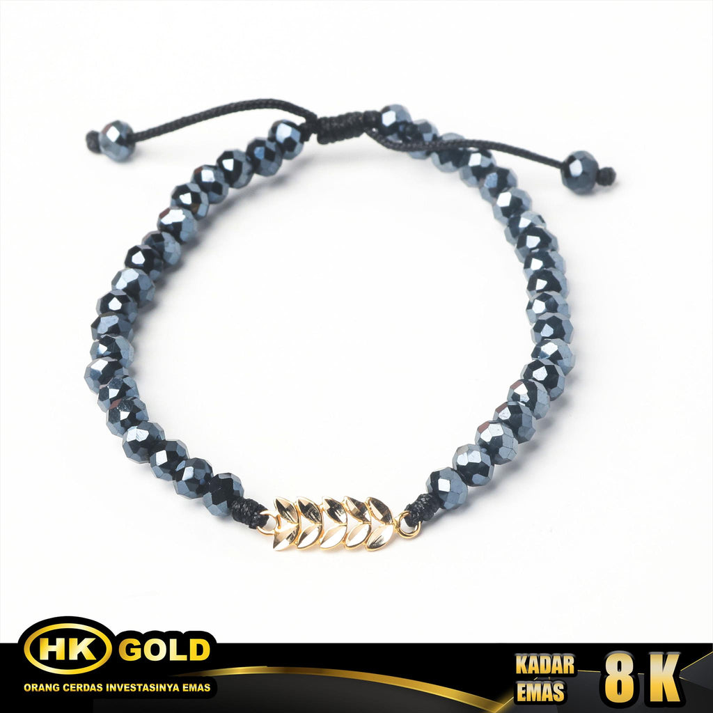 Gelang Emas  8K Type 1814 Godiva HK GOLD