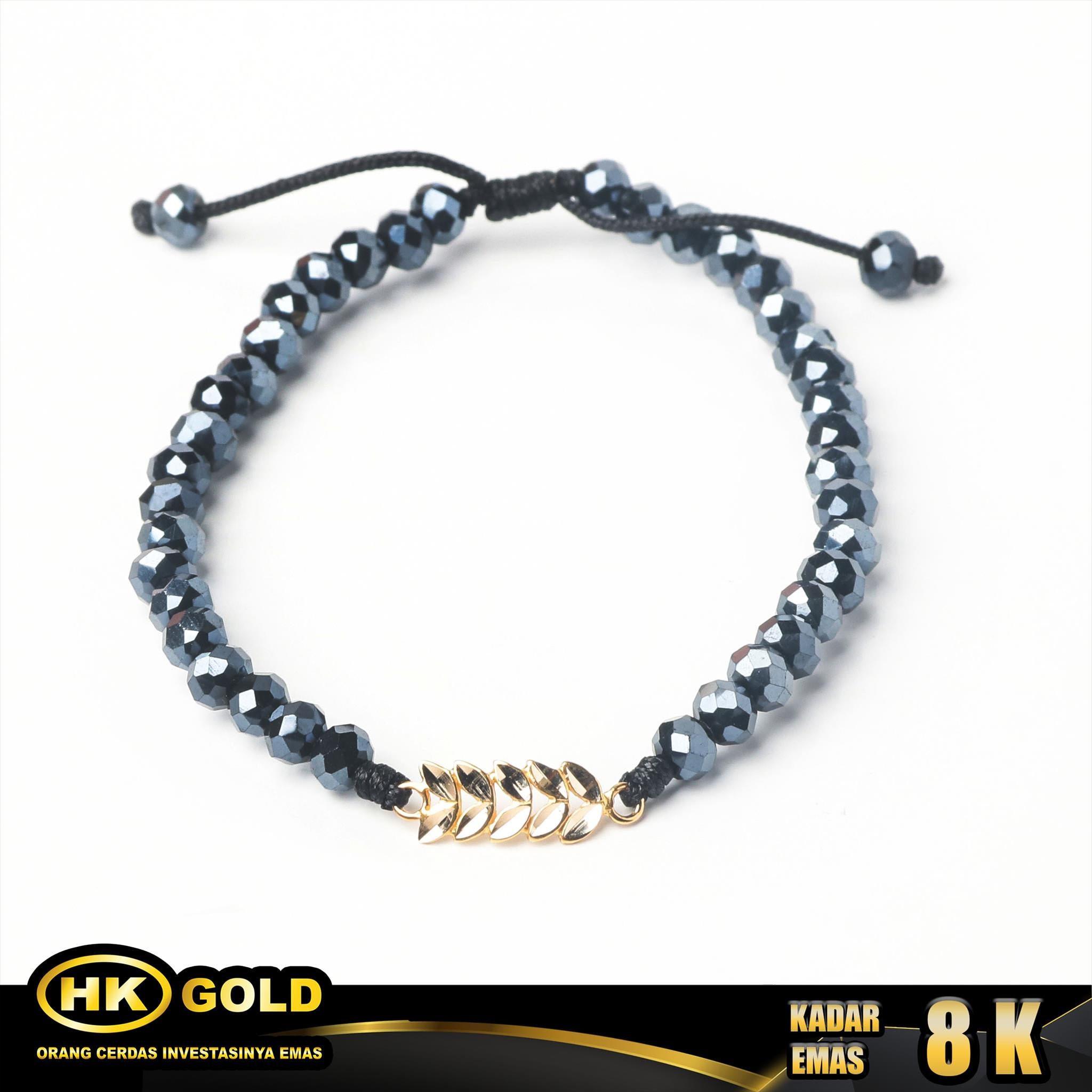 Gelang Emas  8K Type 1814 Godiva HK GOLD