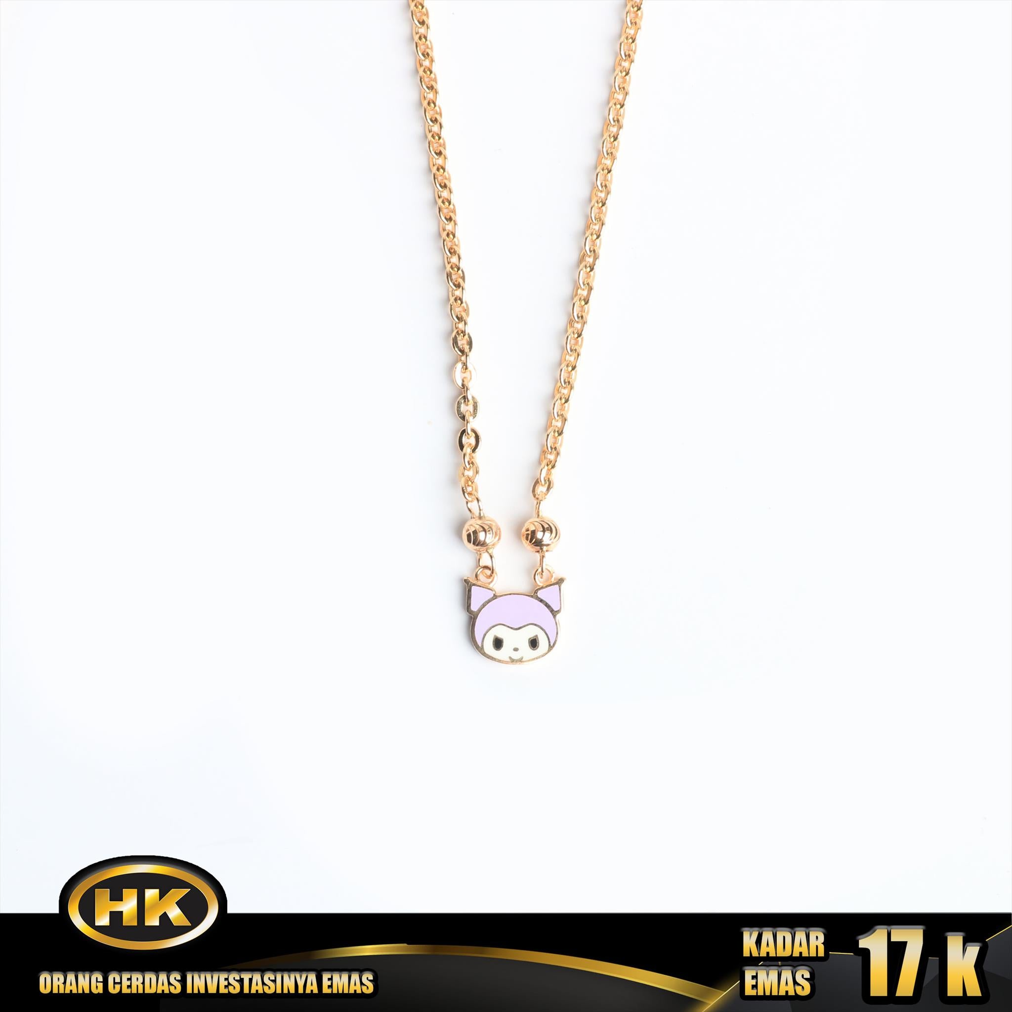 HK MUSTIKA - KALUNG EMAS 17K - Type 530 ANAK