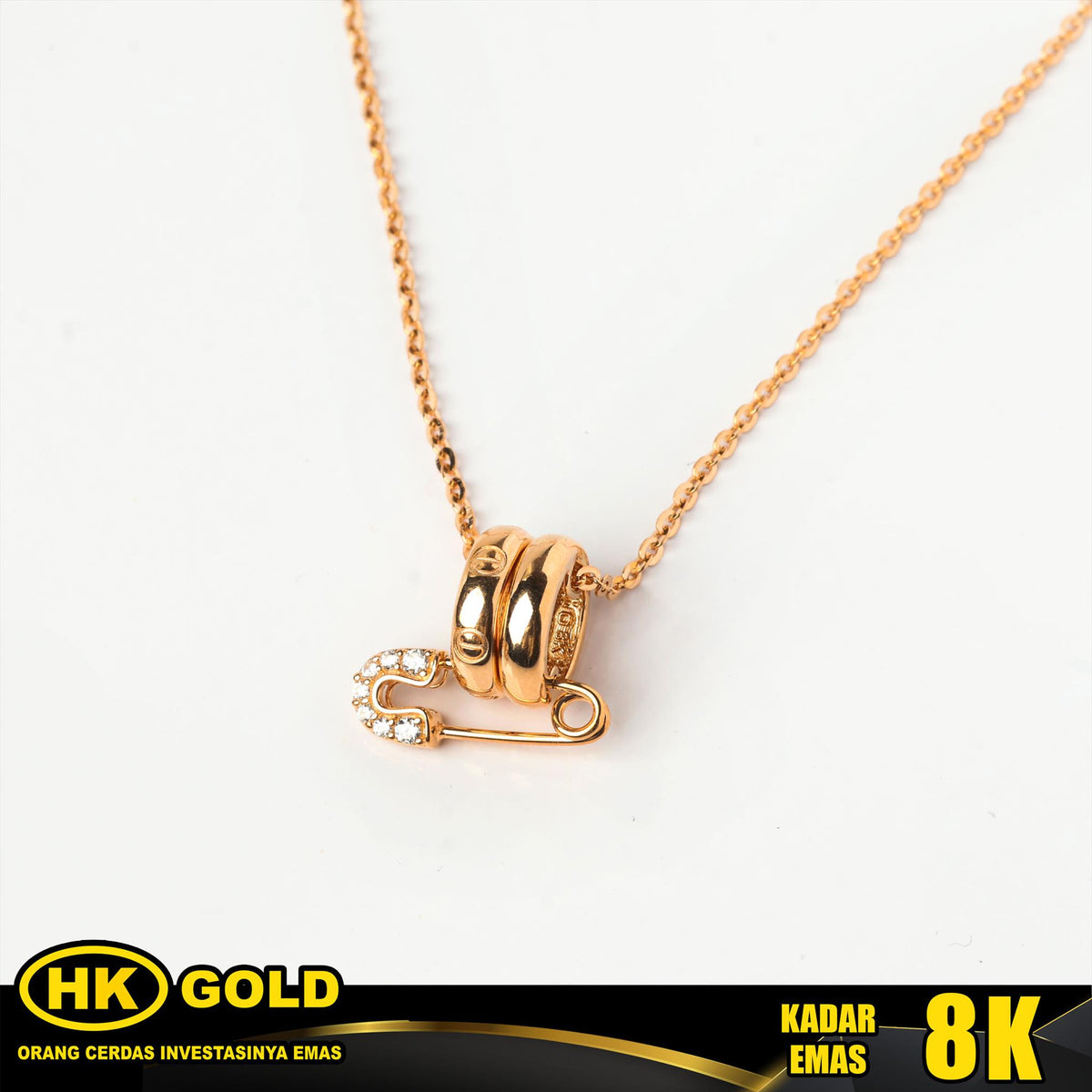 Kalung Emas 8K Neklace Wanita Type 1064 HK GOLD