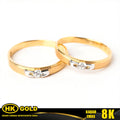 Cincin Emas 8K Couple Wedding Type 1966 HK GOLD