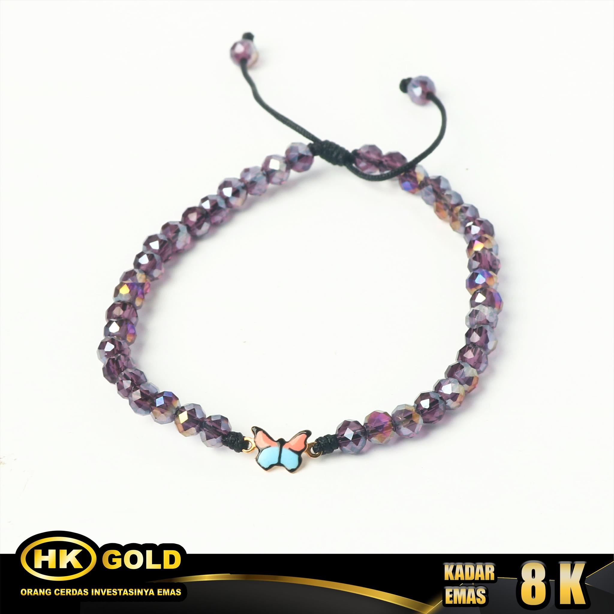 HK MUSTIKA GOLD - GELANG EMAS 8K - TYPE 1351 GODIVA