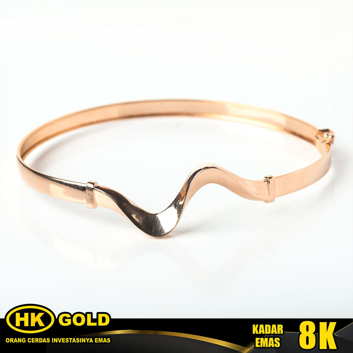 Gelang Emas 8K Bangle Wanita Type 2588 HK GOLD