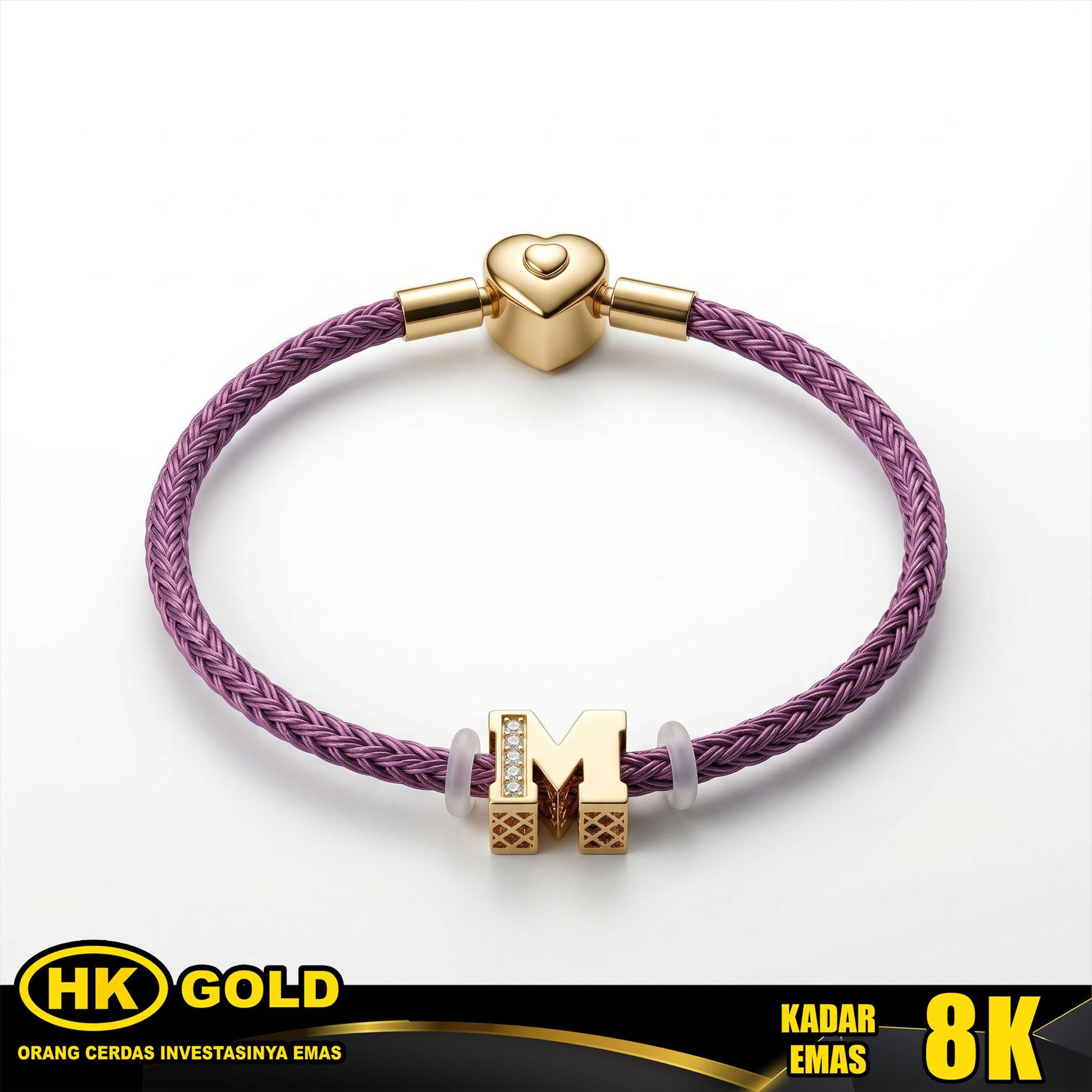 Gelang Emas 8K Rajut Wanita Type 2310 HK GOLD