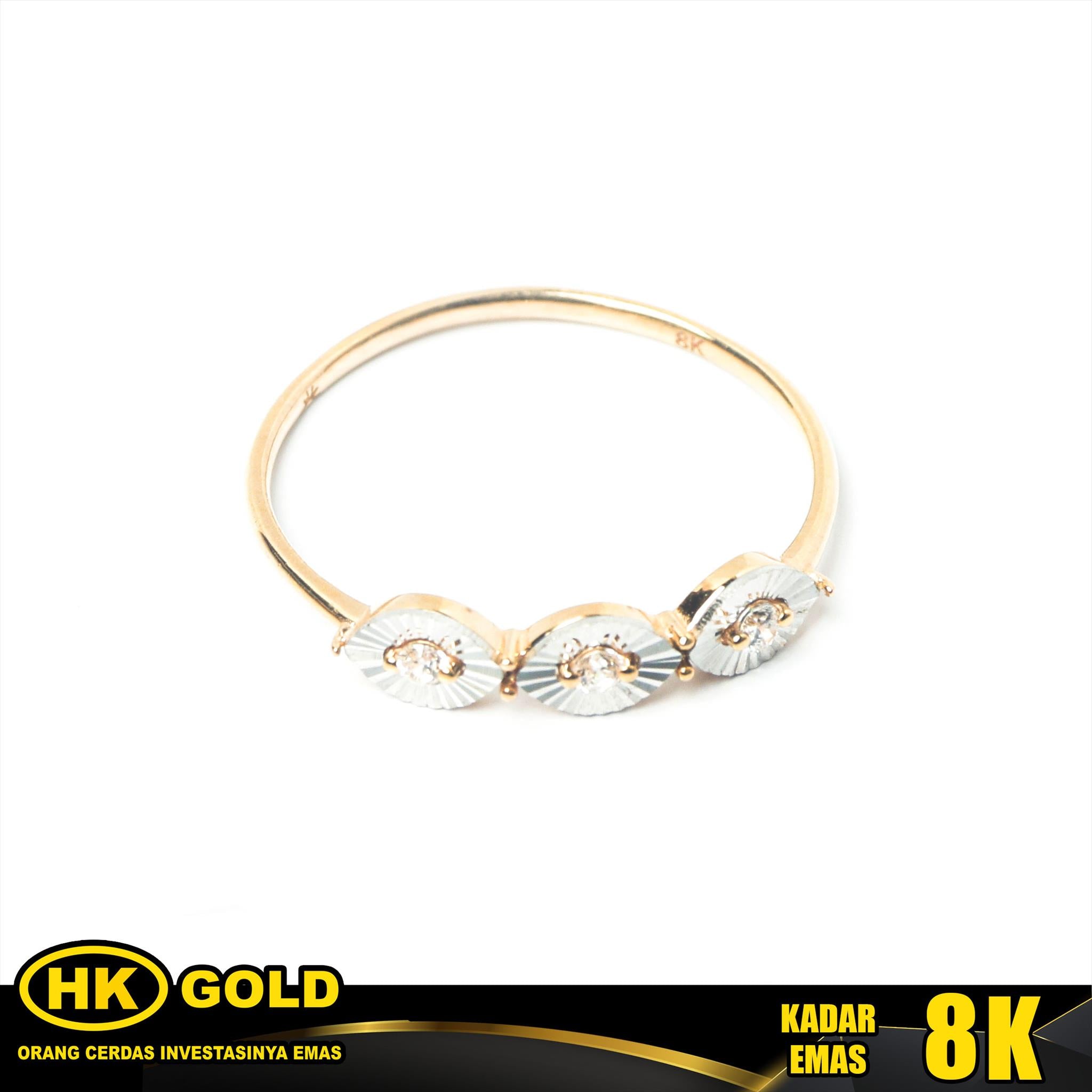 Cincin Emas 8K Type 1620 HK GOLD