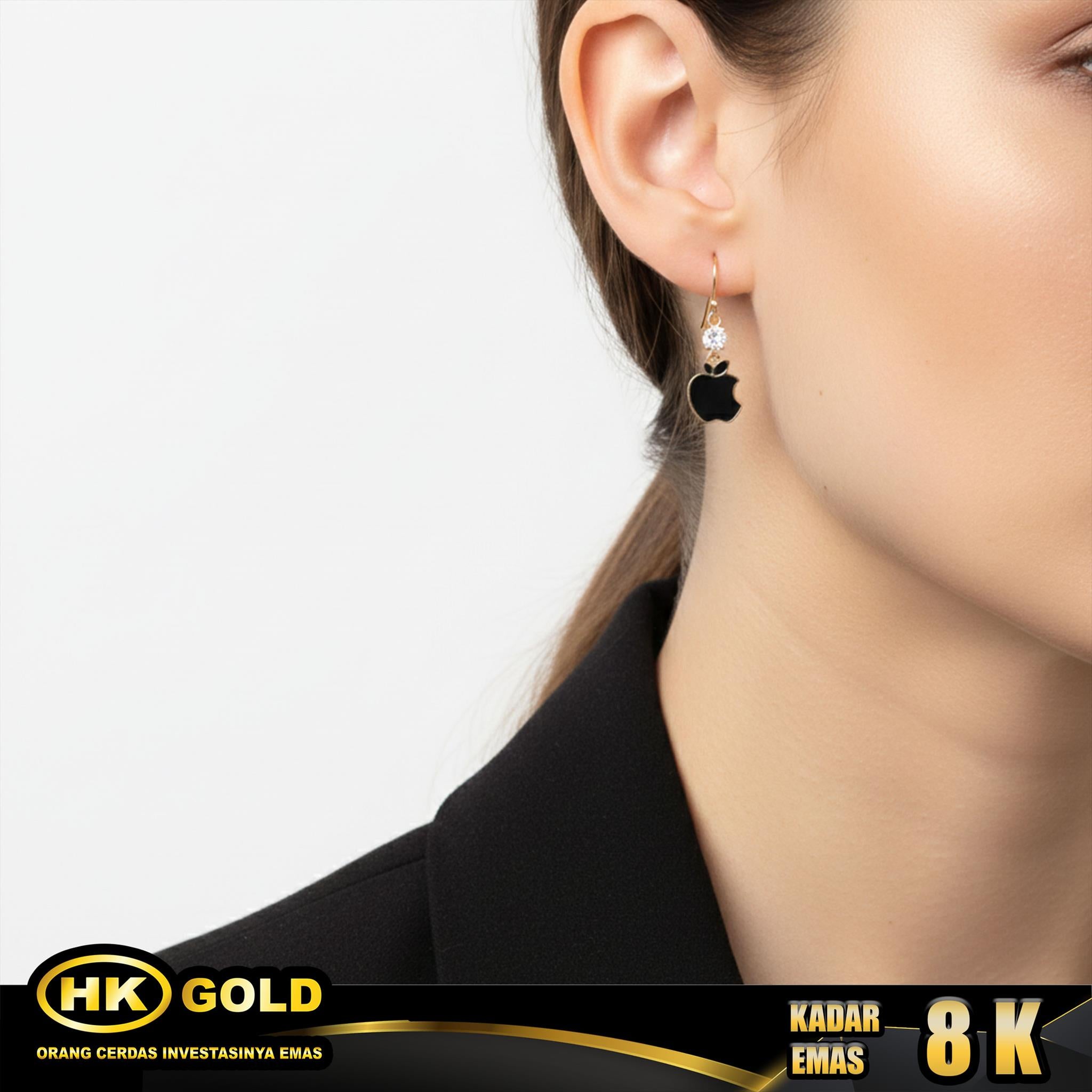 Anting Emas 8K Type 4 HK GOLD