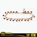 Gelang Emas 17K Bracelet Wanita Type 1289 HK GOLD
