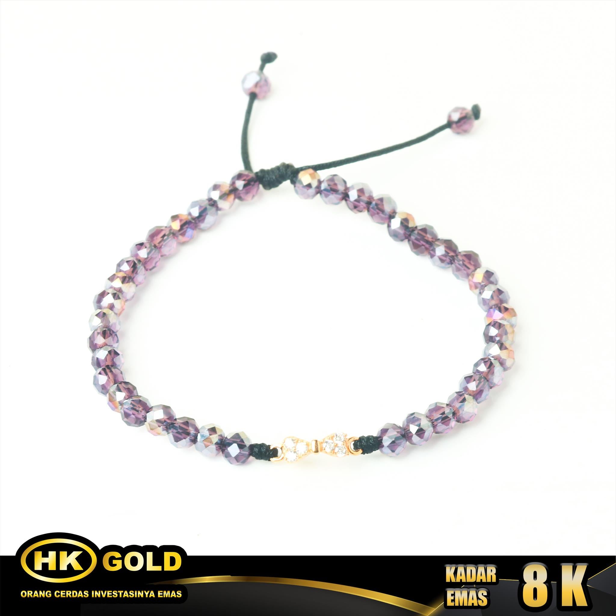 HK MUSTIKA GOLD - GELANG EMAS 8K - Type 1283 GODIVA