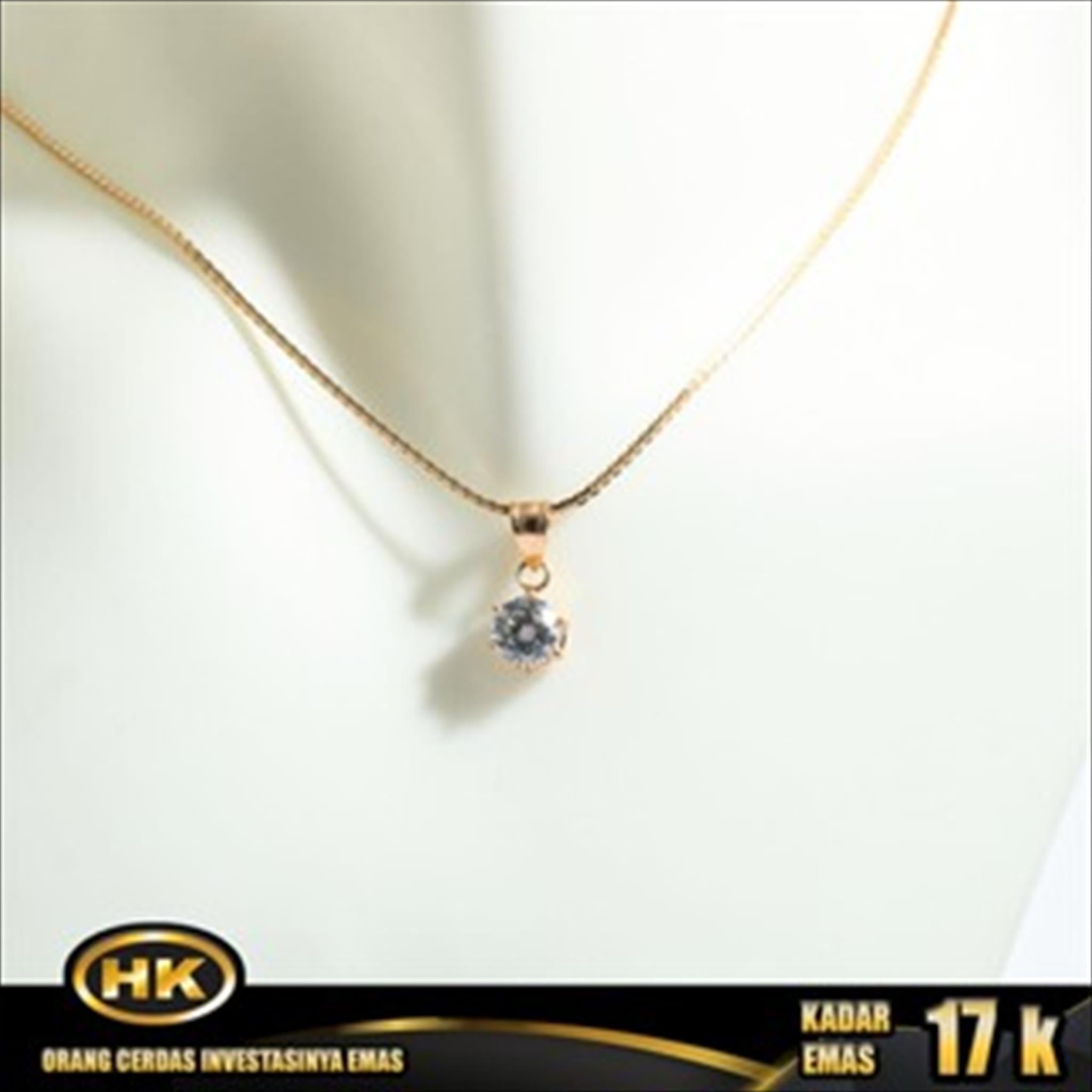HK Mustika Gold - Liontin Emas 17K - Desy