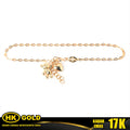 Gelang Emas 17K Bracelet Wanita Type 1205 HK GOLD