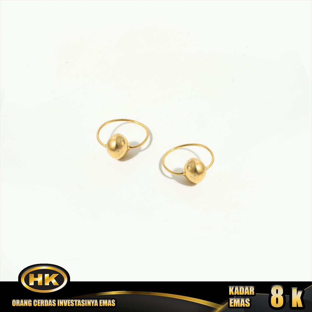 Anting Emas 8K - Tindik 