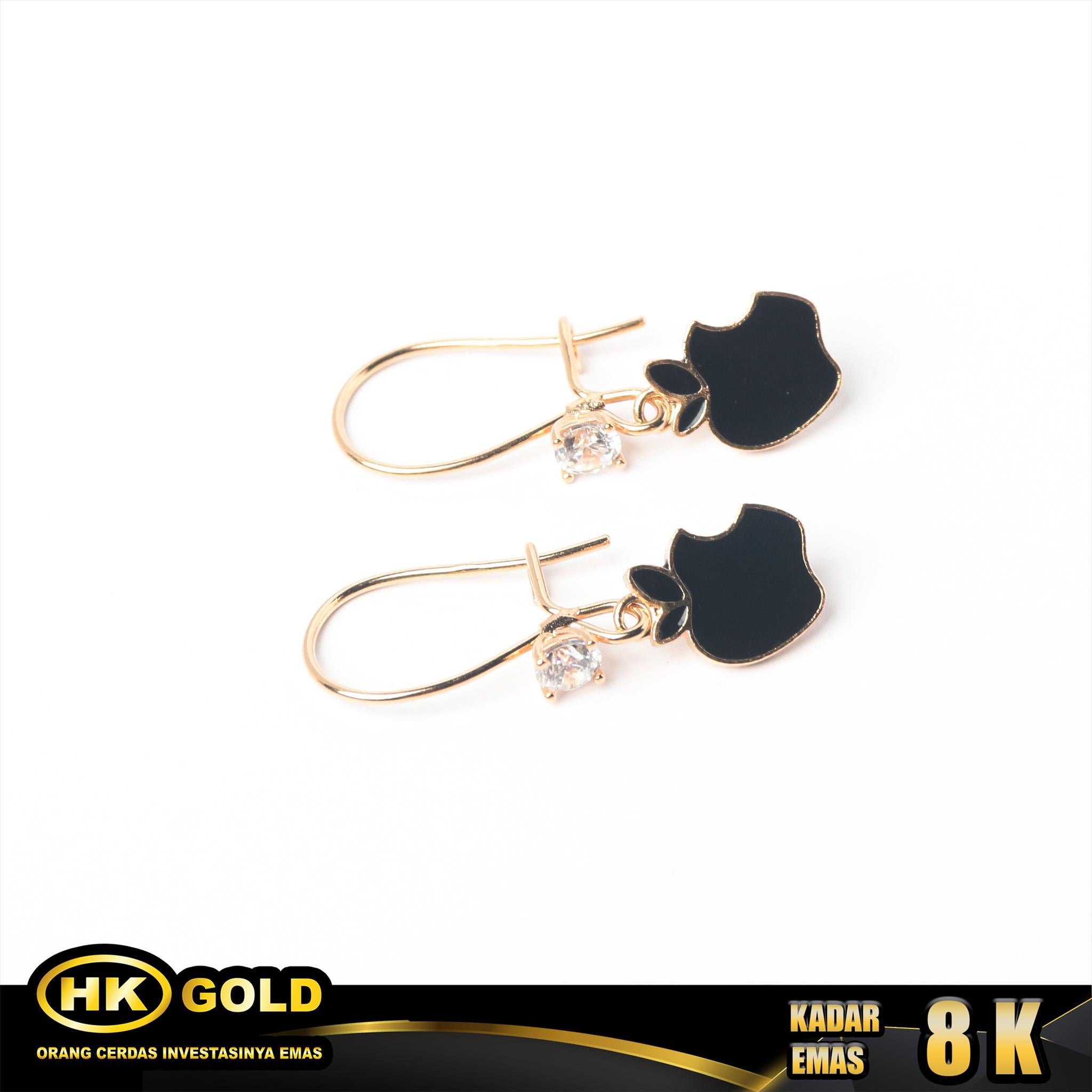Anting Emas 8K Type 4 HK GOLD
