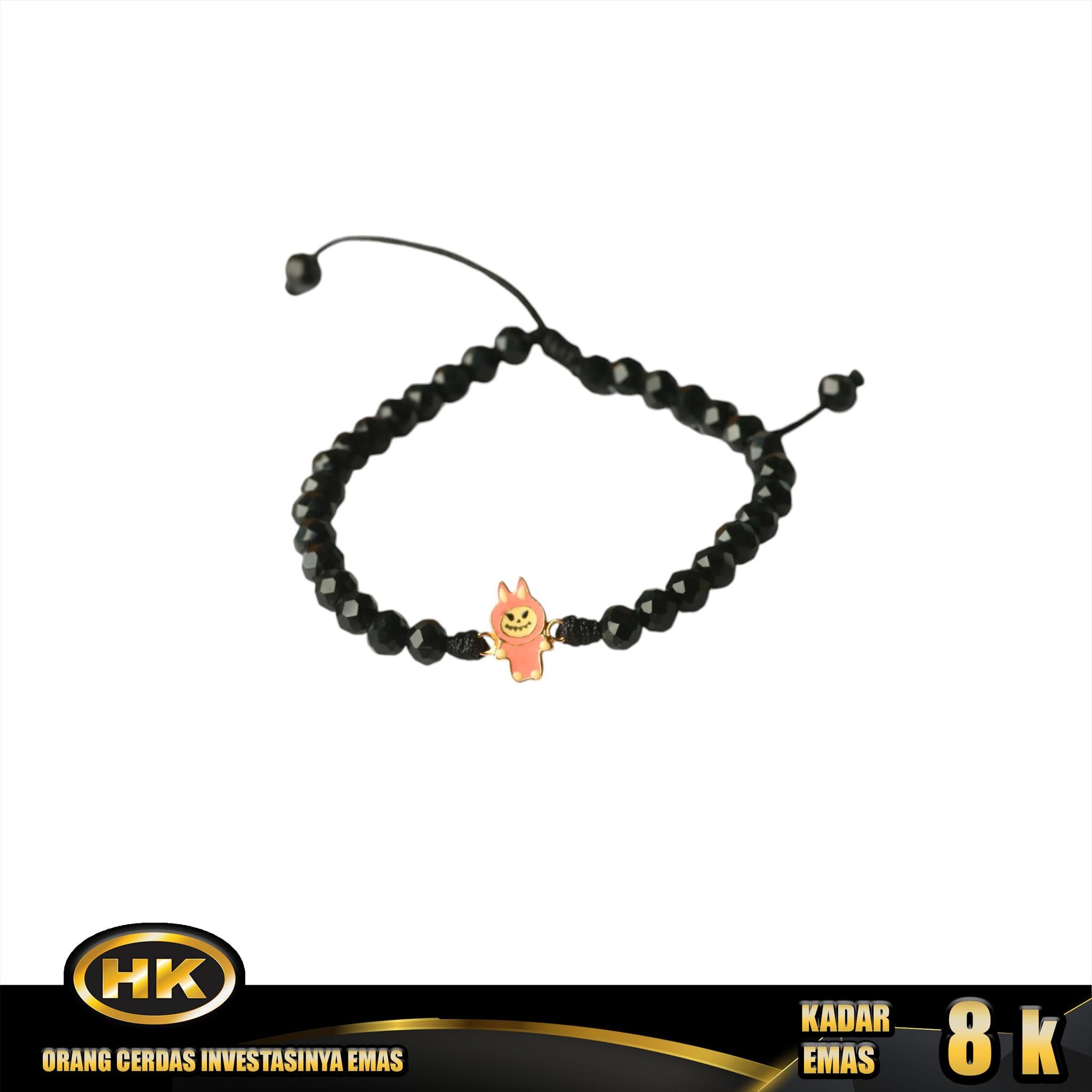 HK MUSTIKA - GELANG EMAS 8K - Type 897 GODIVA LABUBU ANAK
