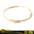 Gelang Emas 17K Bangle Wanita Type 1167 HK GOLD