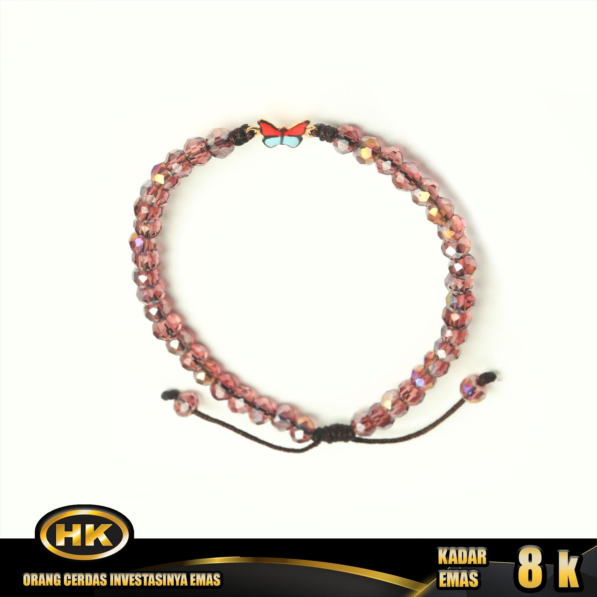 HK MUSTIKA - GELANG EMAS  8K - TYPE 1198 GODIVA