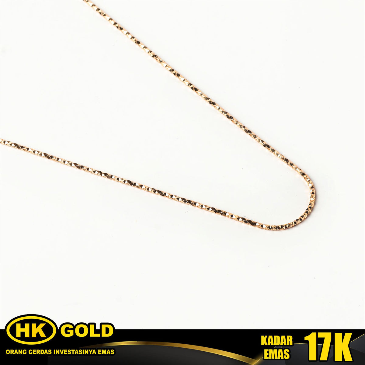 Kalung Emas 17K Neklace Wanita Type 695 HK GOLD