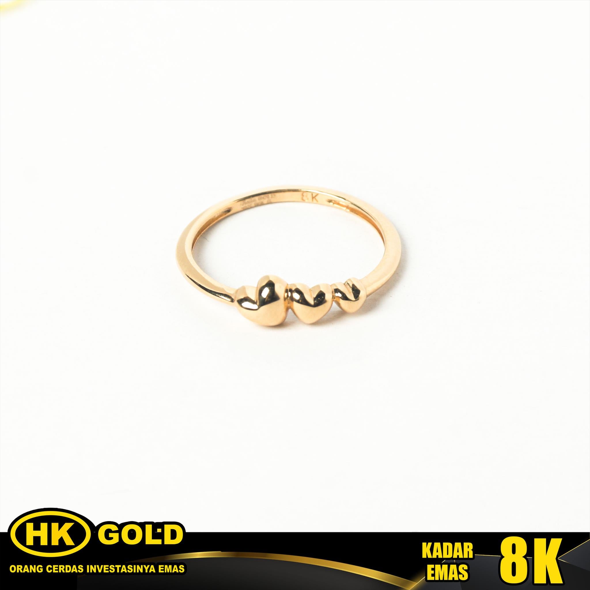 Cincin Emas 8K Type 1603 HK GOLD